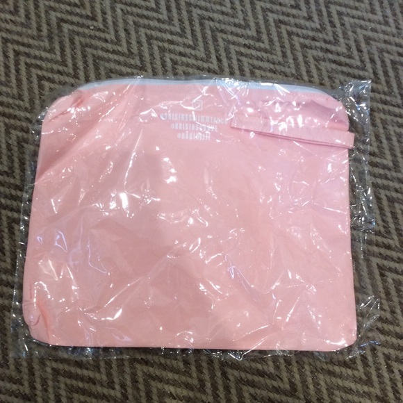 NEW Peach Beach Zip Bag SUN SAND DRINK IN MY HAND - Picture 2 of 2